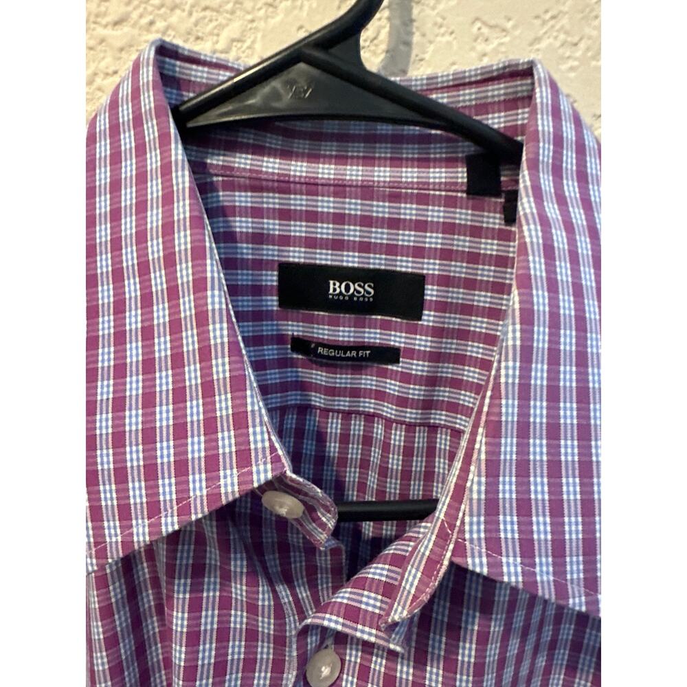 Men’s Hugo Boss Button Up Shirt. Size 16 Neck - Picture 2 of 4